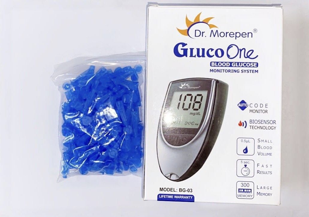 Glucometer Blood Glucose Monitor and 100 Lancets combo pack Glucometer-image-33