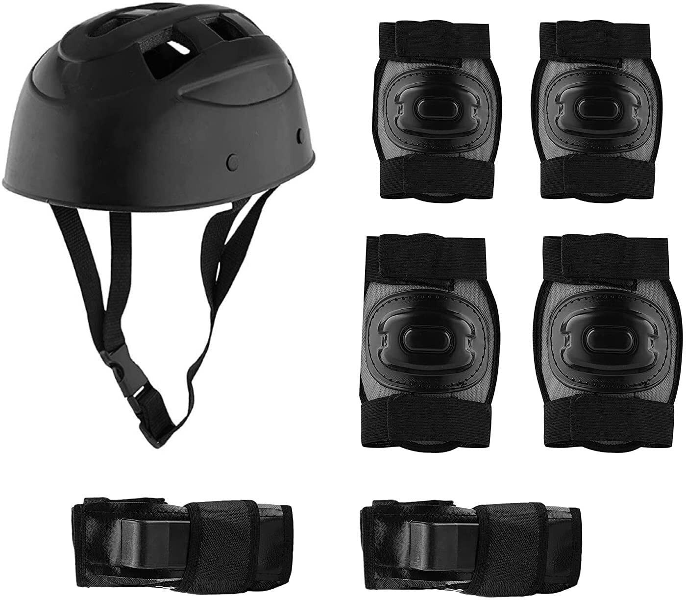 Multipurpose Sports Helmet For Skating,Cycling Adjustable Strap Age 3-7 Yr Cycling Guard Combo