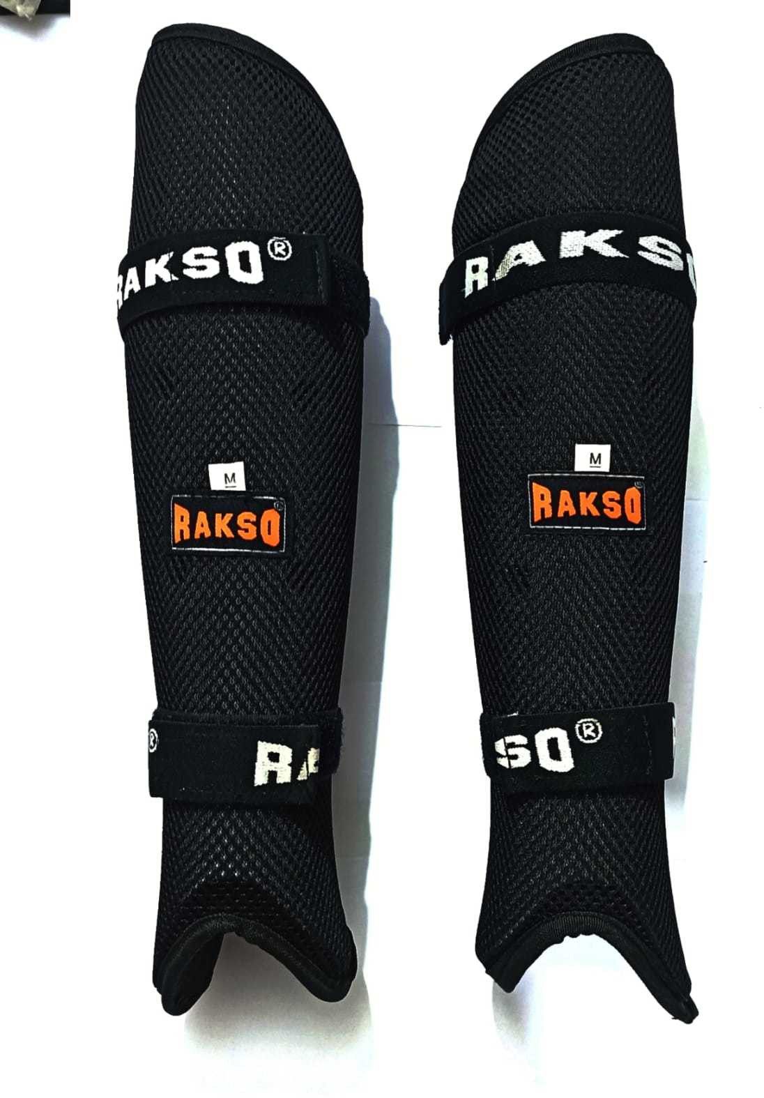 rakso Secure Hockey Shin Guard SET OF 2 PCS (BLACK ) Hockey Shin Guard-picture-12