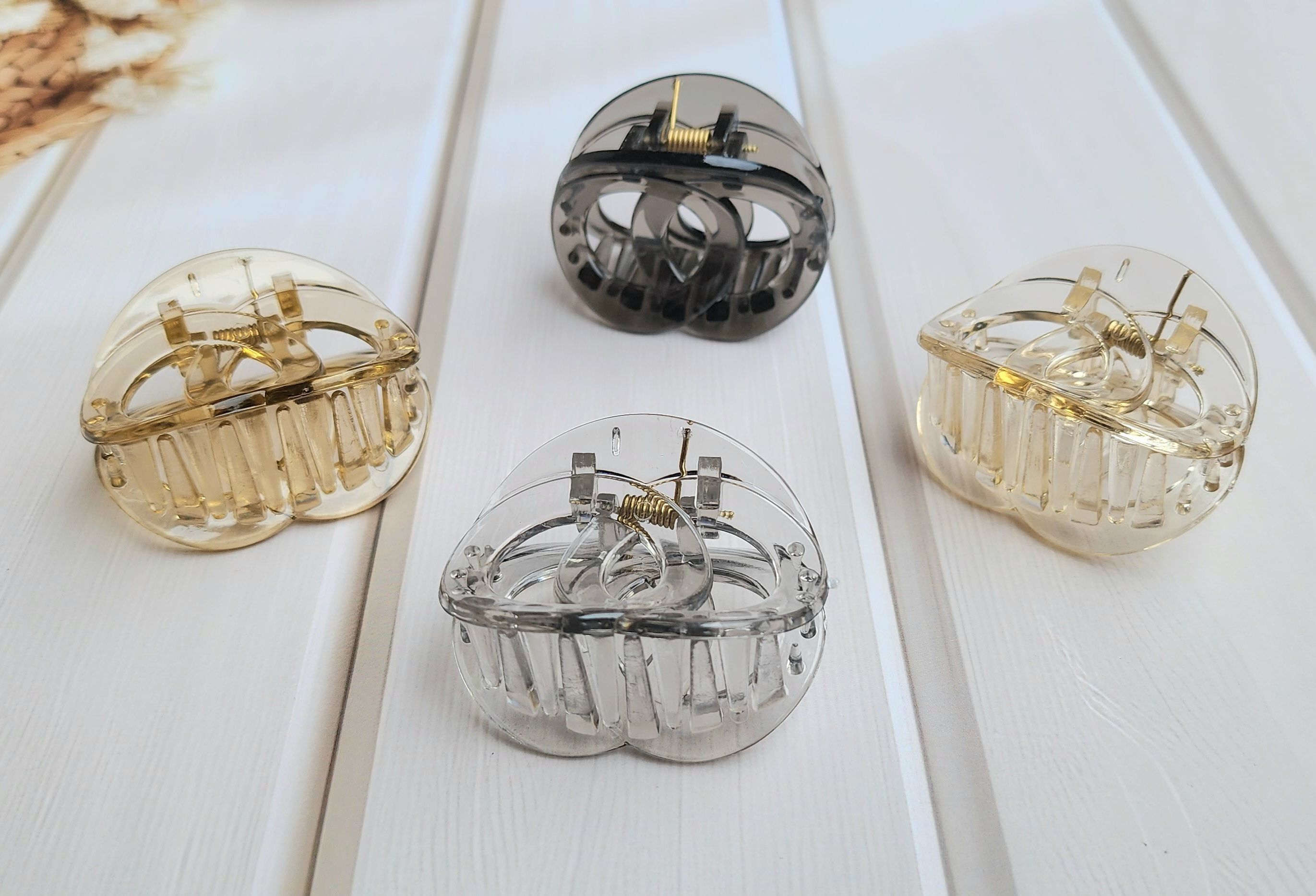 Medium Size Hair Clutcher Korean Design Hair Claw Clip Clutcher Set |Pack of 3| Hair Clip-image-39
