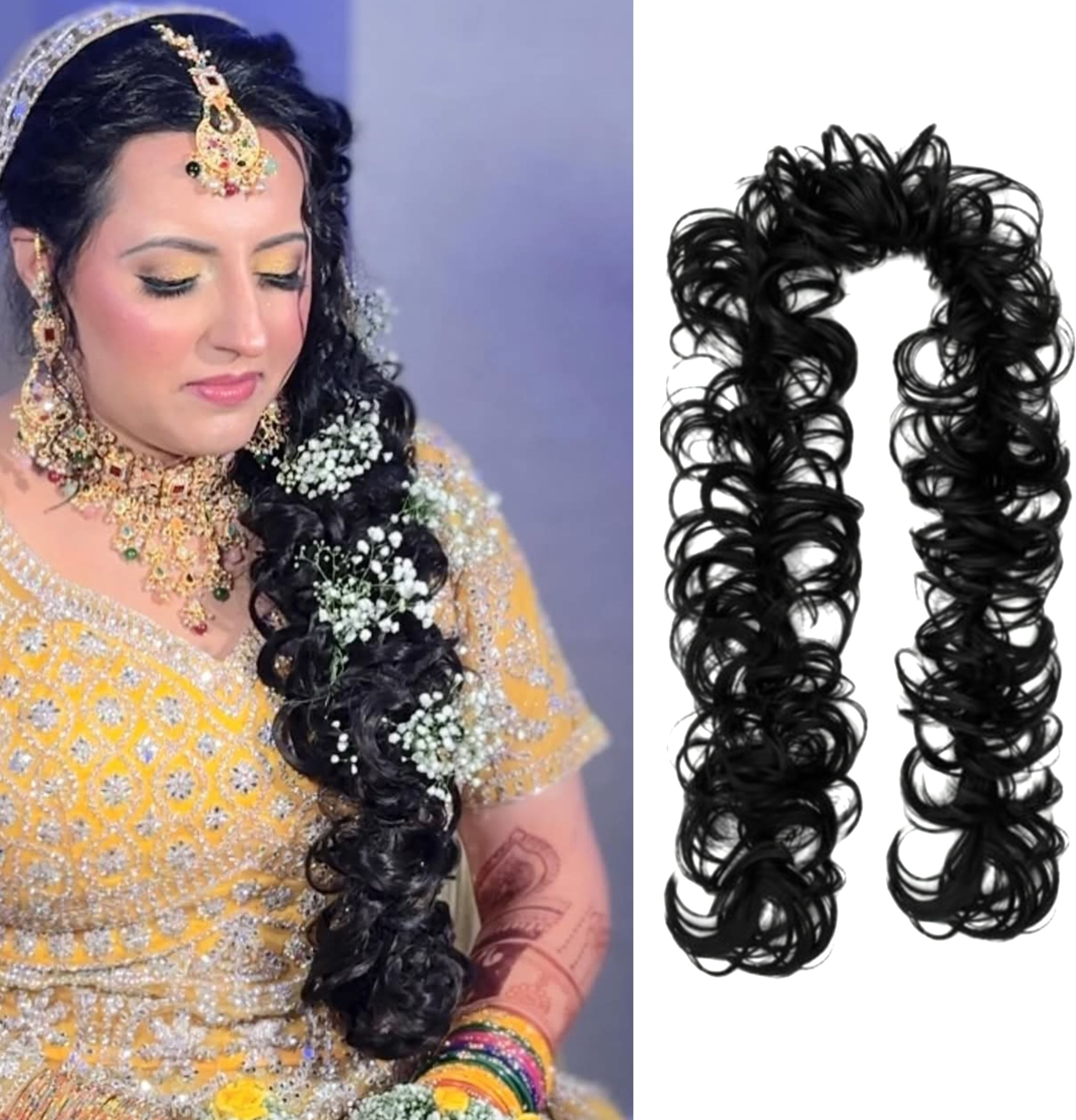 36 Inch Frill Extension |Long Ponytail Hair Extension-image-2