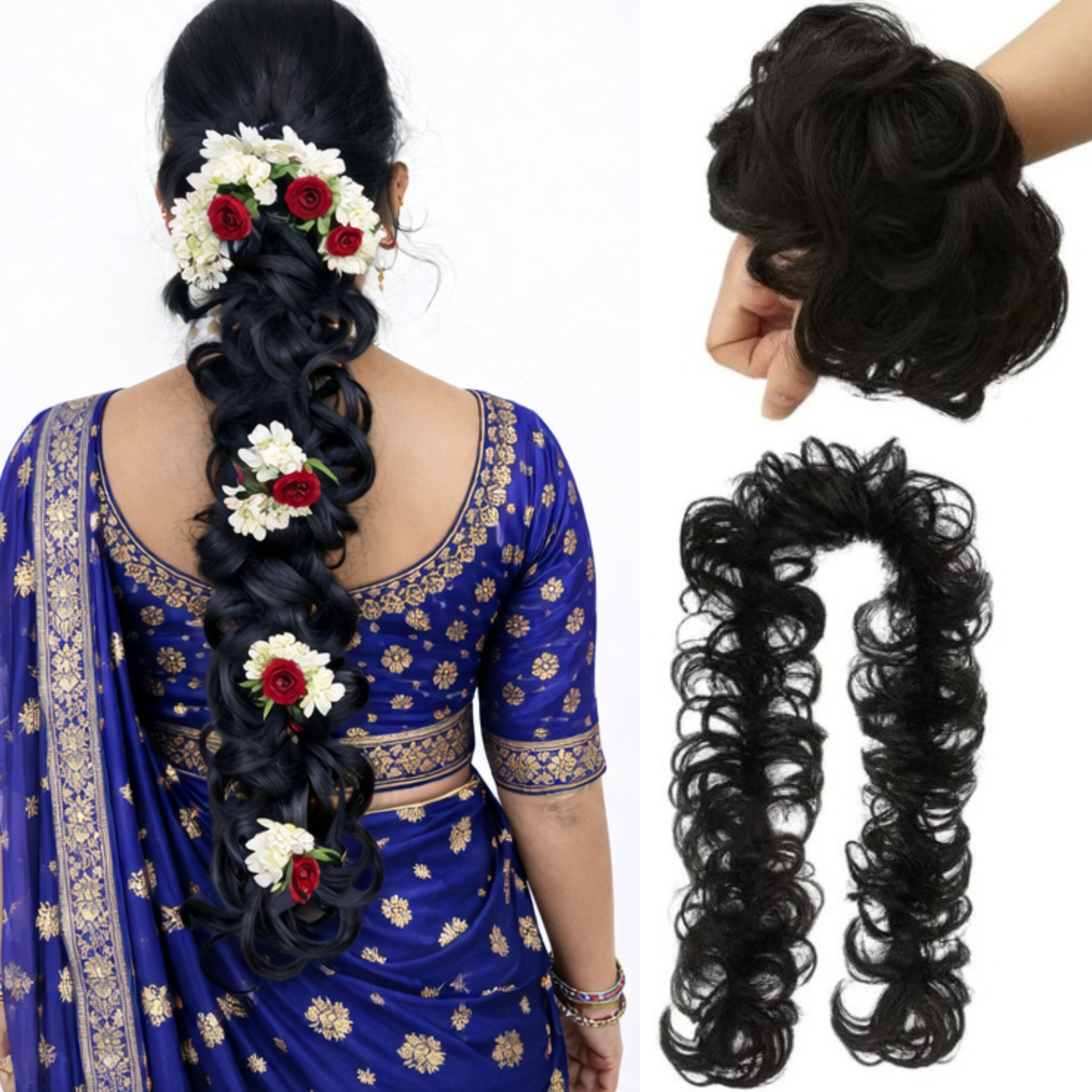 36 Inch Frill Extension |Long Ponytail Hair Extension-image-0