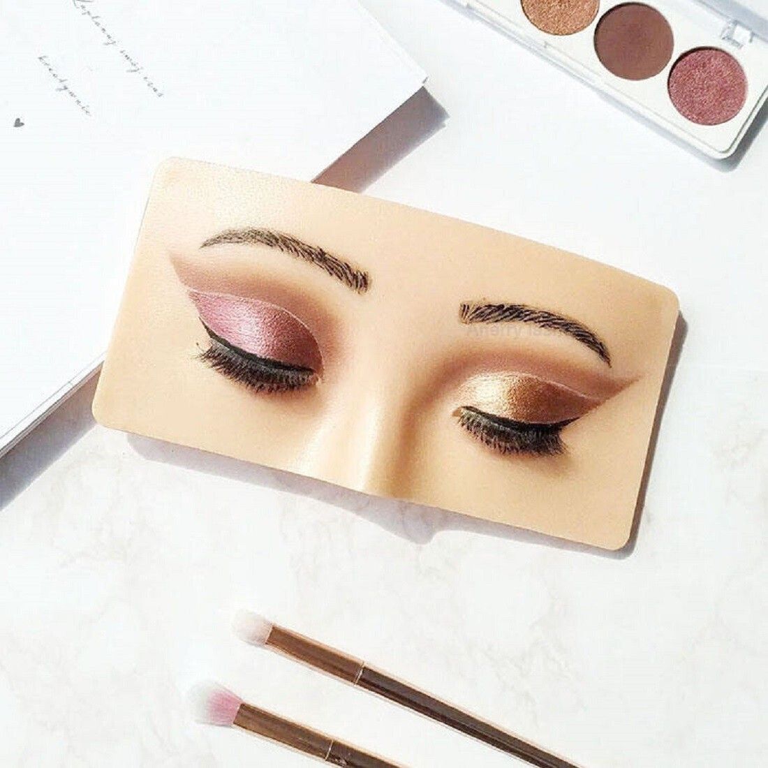 Eye dummy for makeup practice board Hair Extension
