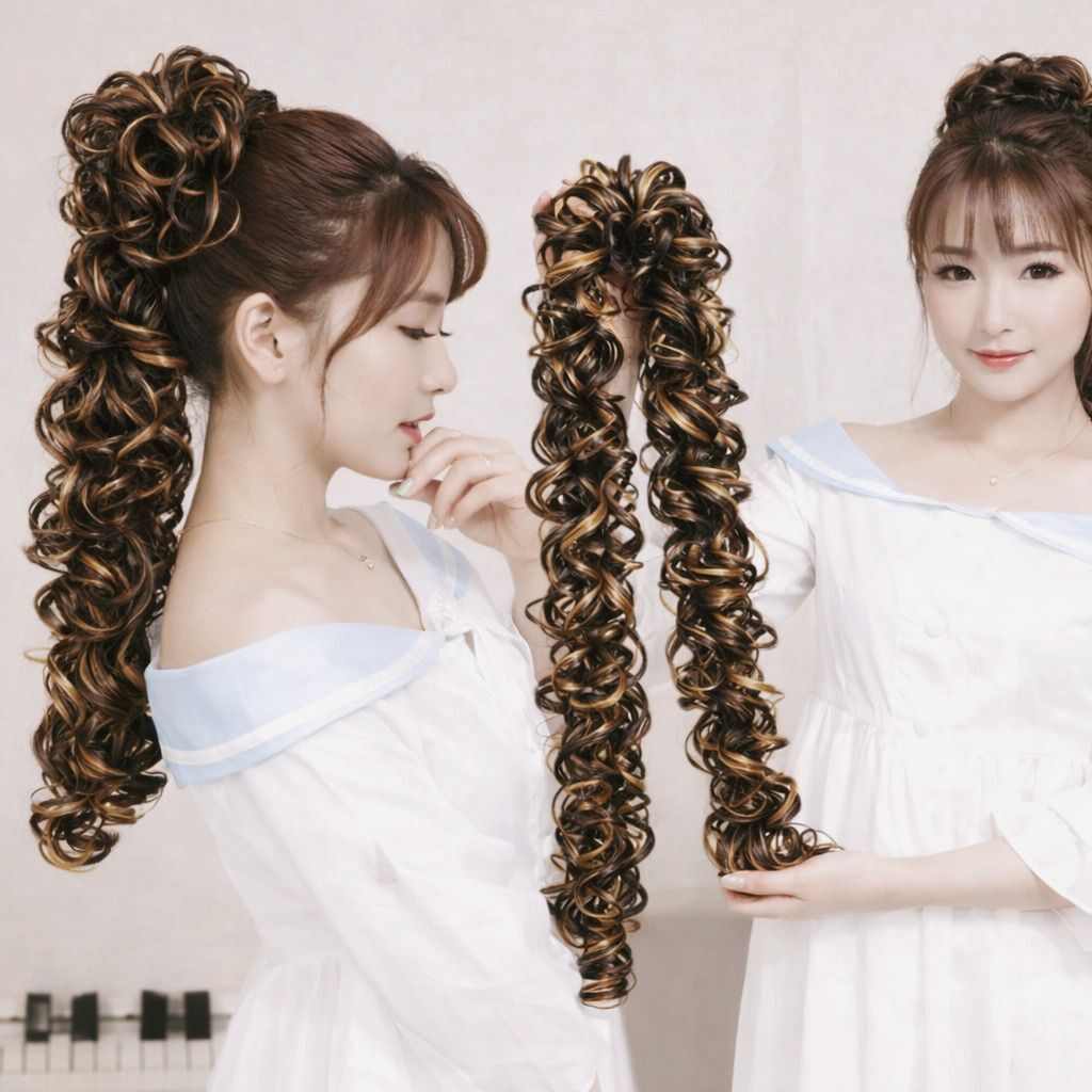 Beauty Plus Classic Highlight Frill Hair Extension-image-39