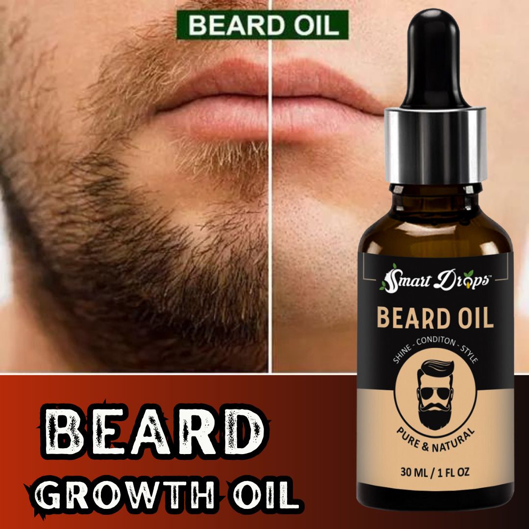 Pure Beard Growth Hair Oil 100% Natural Oil Used Beard Oil Hair Oil-image-43