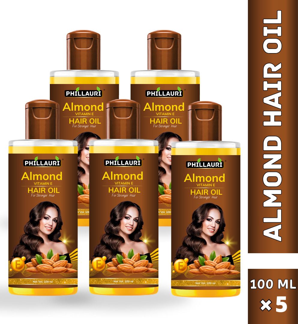 Almond And Vitamin E Hair Oil for better Hair Growth And Anti Hairfall Hair Oil