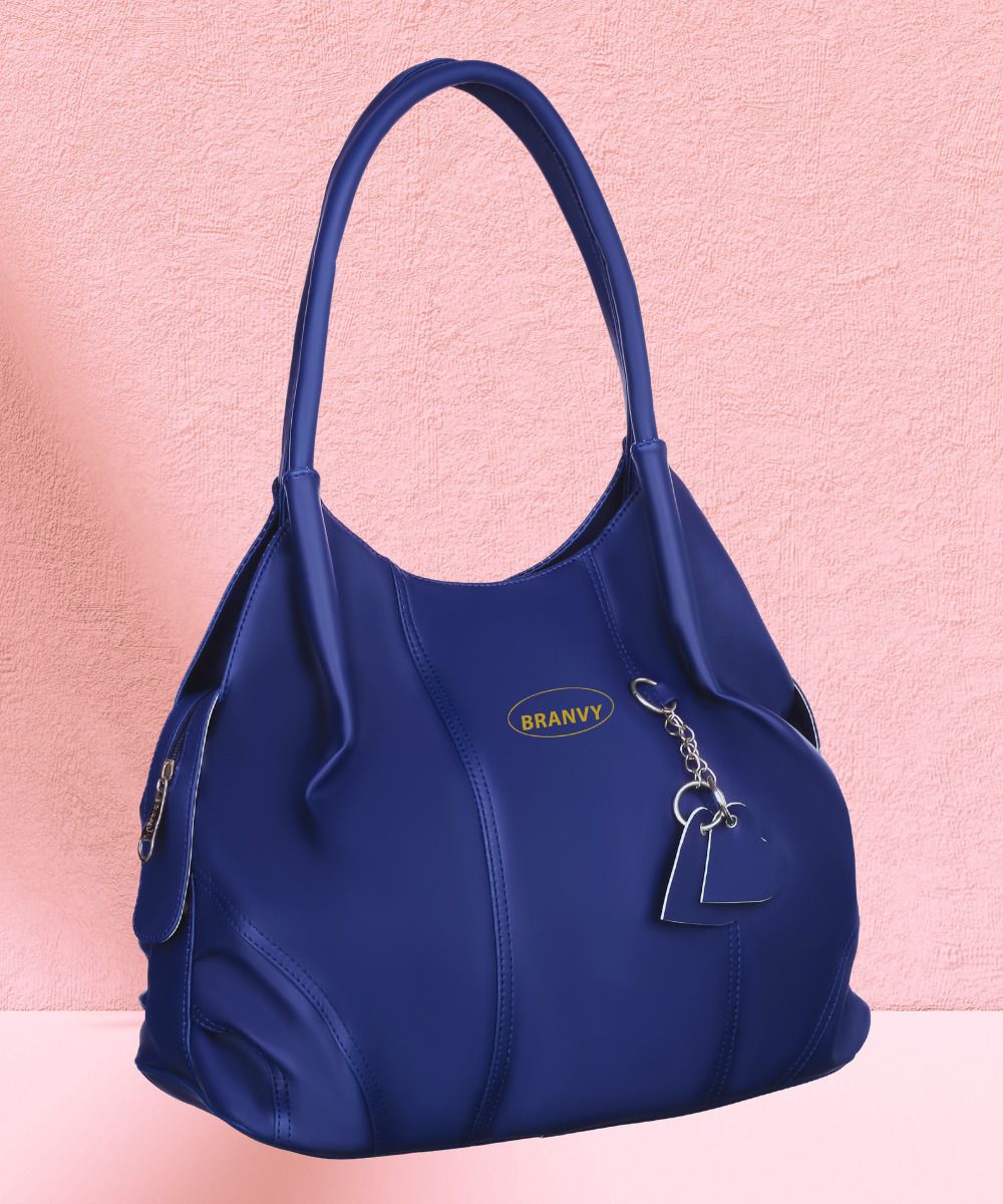 Women Blue Shoulder Bag-image-40