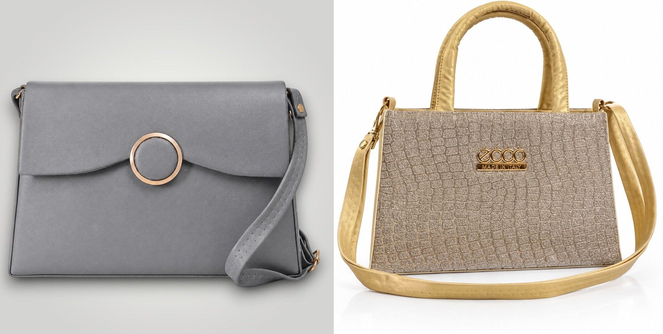 srq vog Women Gold, Grey Messenger Bag-picture-26