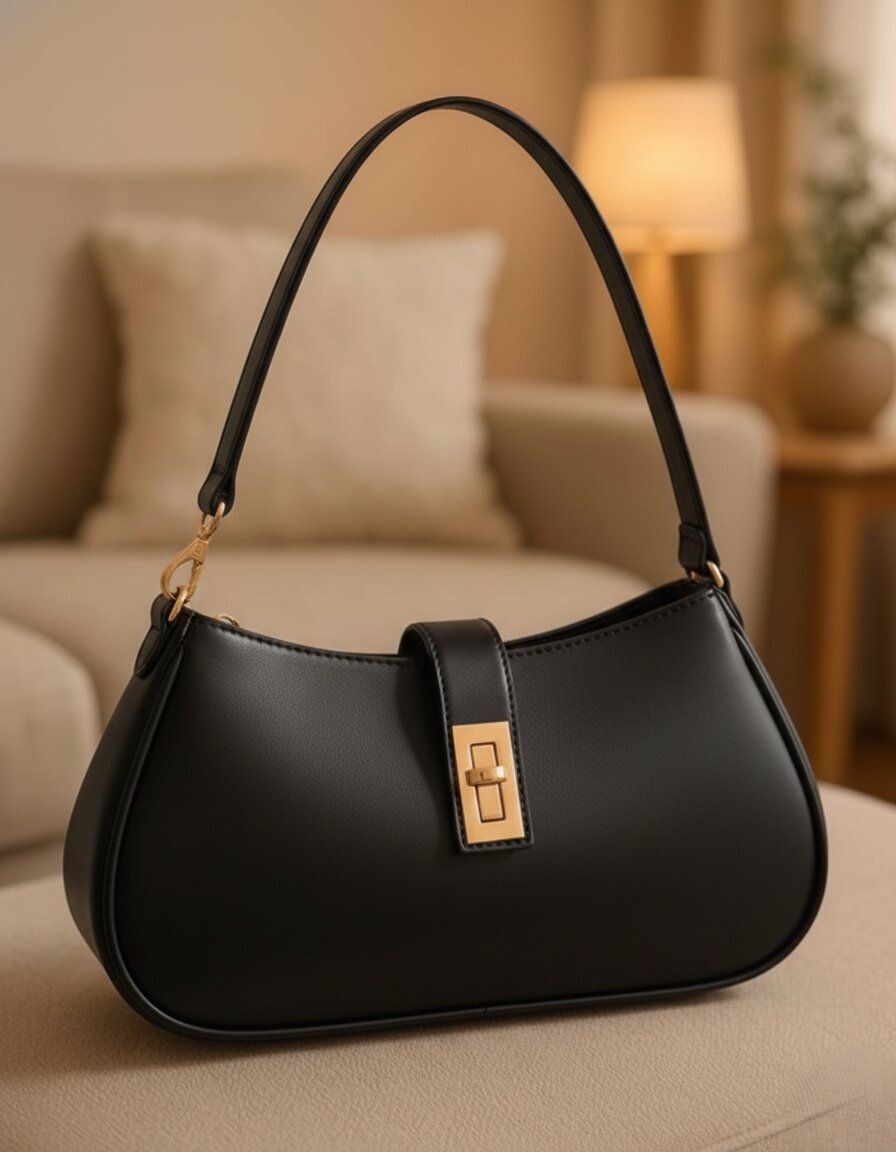 tizarat man Women Black Shoulder Bag-picture-13