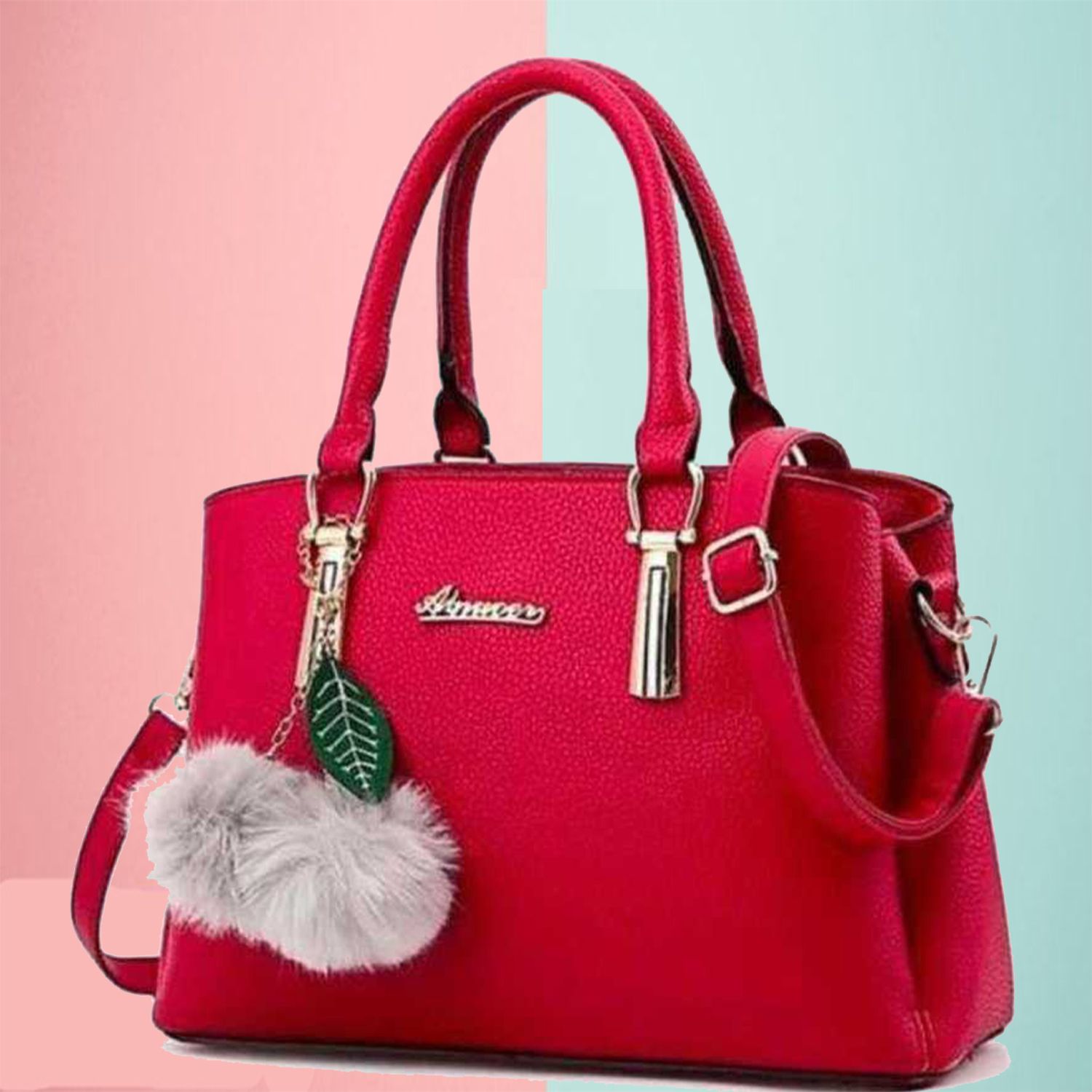 dowet Women Red Hand-held Bag-picture-1