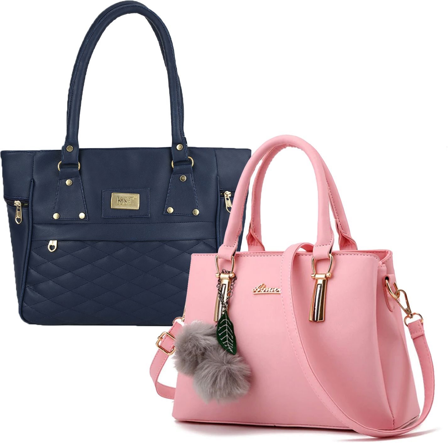 Women Blue, Pink Tote-image-28