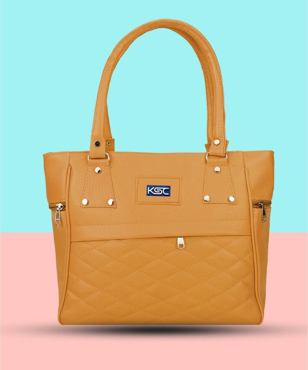 dowet Women Yellow Hand-held Bag-picture-3
