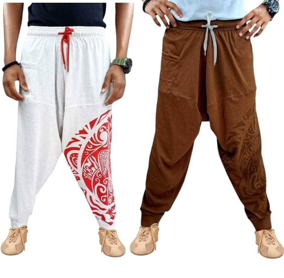 Printed Cotton Men Harem Pants