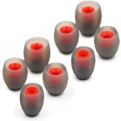 BBS PRO Red 8pcs Eds Rubber earphone tips In The Ear Headphone Cushion-image-43