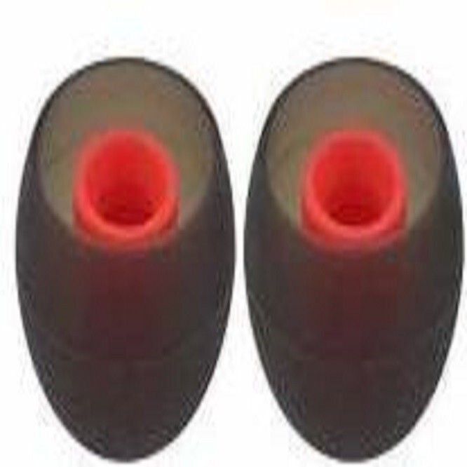 BBS PRO Red 2 pcs Earbuds Rubber earphone tip In The Ear Headphone Cushion-image-31