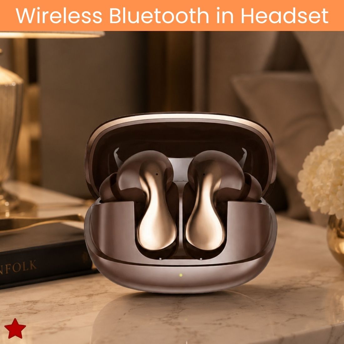clairbell True Wireless Bluetooth Earbuds Headset With Stereo Sound Fast Charging CaseC61 Bluetooth Headset-picture-41