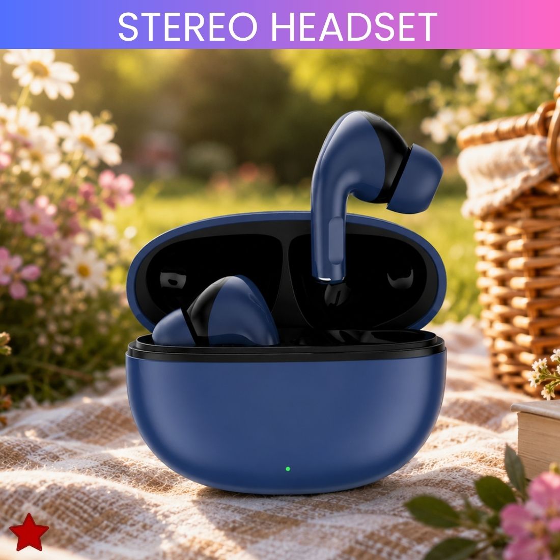 clairbell TWS Wireless Bluetooth in-Ear Earbuds with Charging Case, HD Stereo SoundZX399 Bluetooth Headset-picture-32