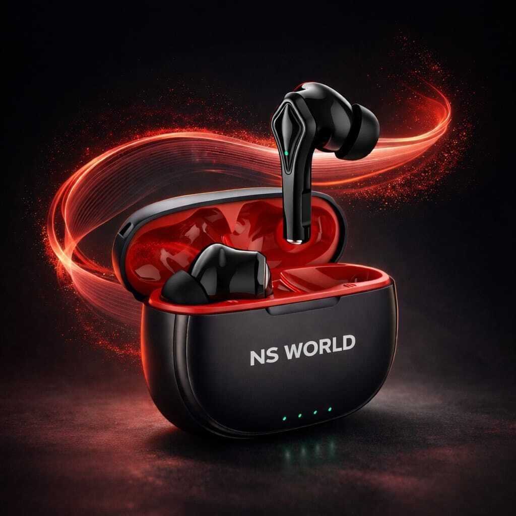 Thar Roxx TWS Earbuds with Mic | Game On | Touch | Type-C | Wireless Earphones Bluetooth Gaming Headset-image-29