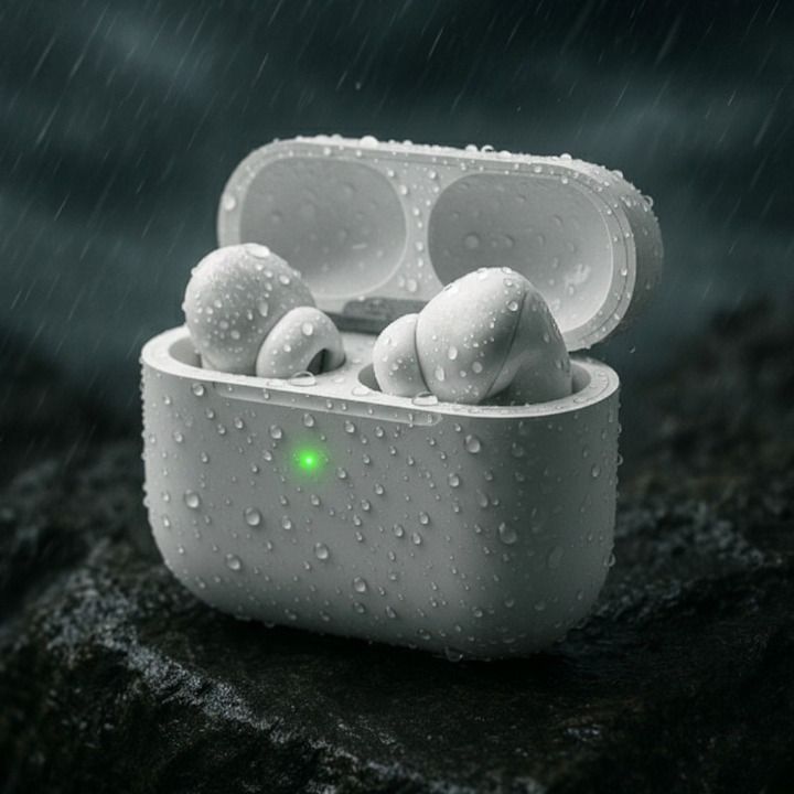 PRO 6 Airbud Tws |MaxPower|HD Sound | BT Earbuds |Mic & Touch Controls Headphone Bluetooth Headset