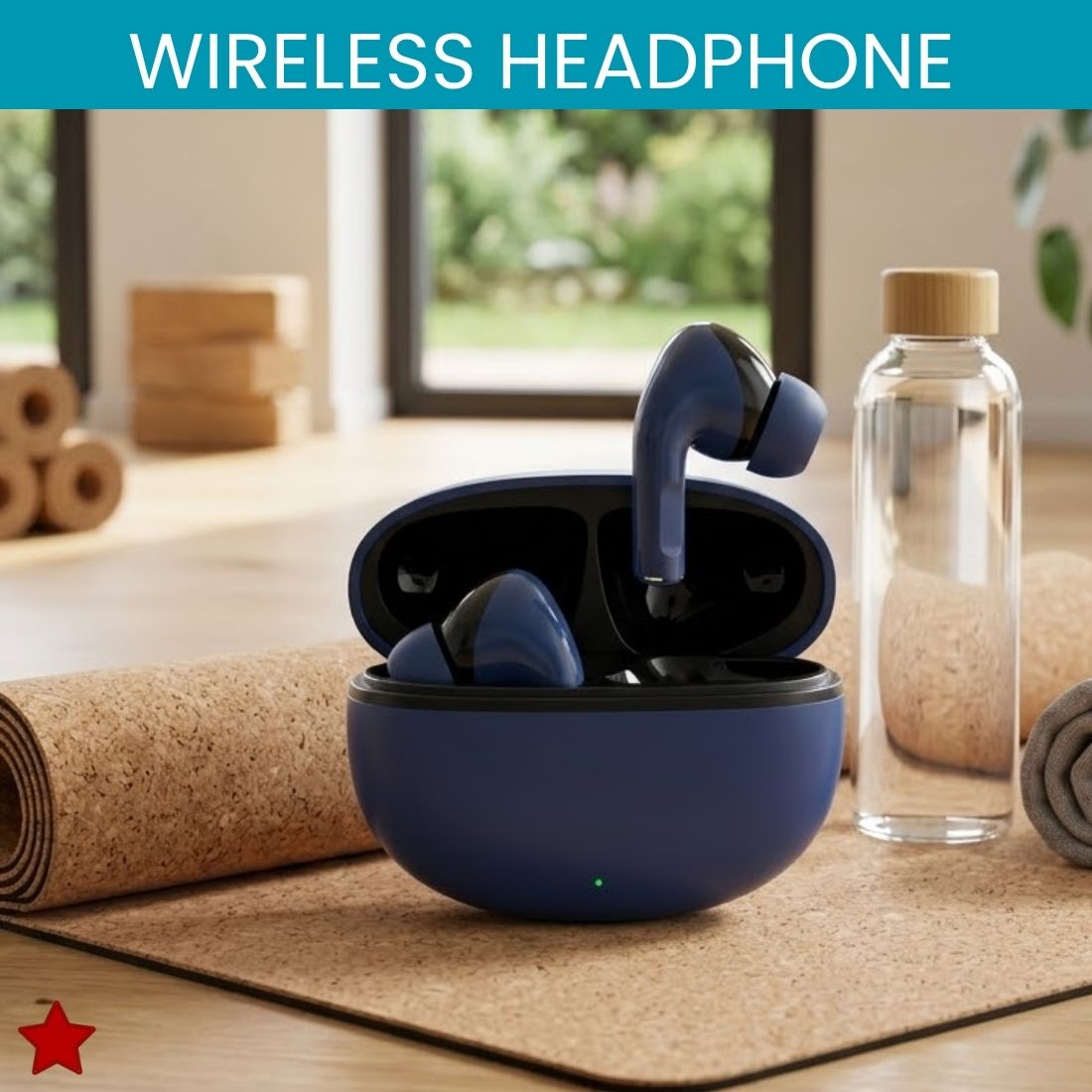 clairbell TWS Wireless Bluetooth in-Ear Earbuds with Charging Case, HD Stereo SoundZB346 Bluetooth Headset-picture-17