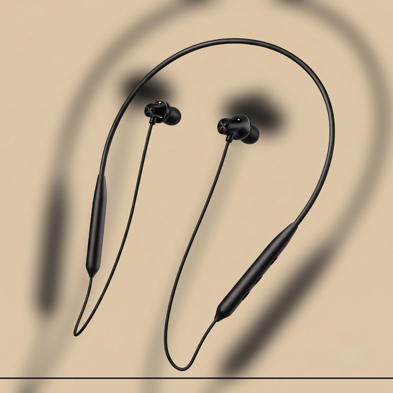 Bluetooth Neckband Compatible with onepls Z3 Stable Connection Bluetooth Headset-image-1
