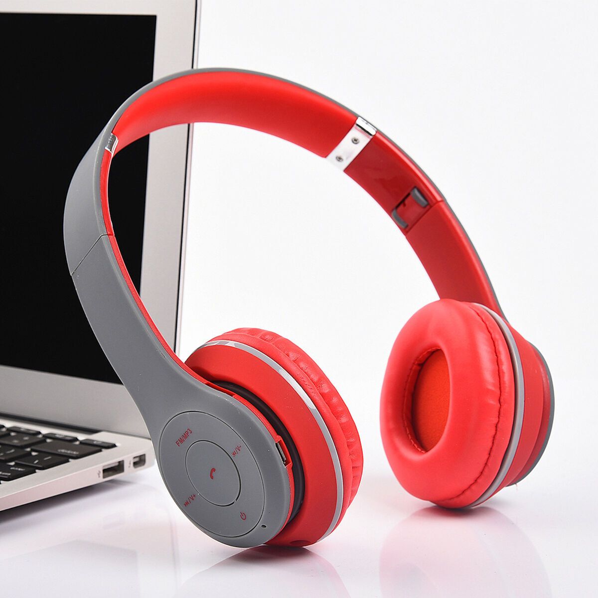 Hot selling Gaming Wireless Bluetooth Headphones with Mic 6 Hours Palyback Bluetooth Headset-image-22