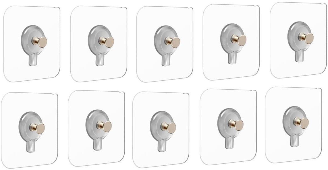 Glossy Shower Rod Hook-image-40