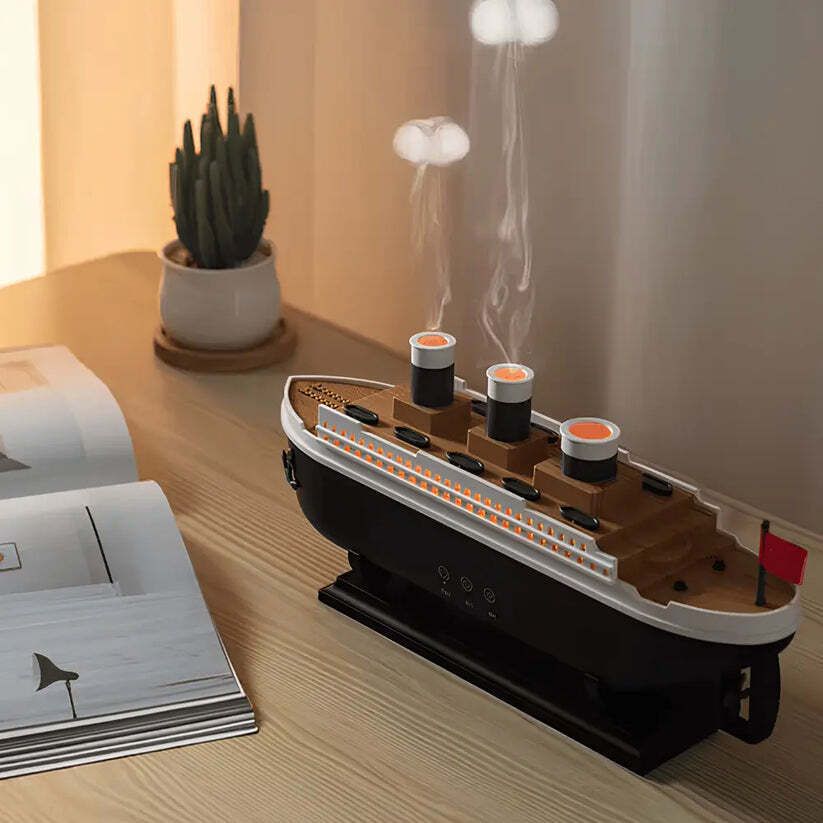 4uonly Carry Case Titanic Decorative Air Humidifier Diffuser Jellyfish Smoke EUW12 Humidifier-picture-41
