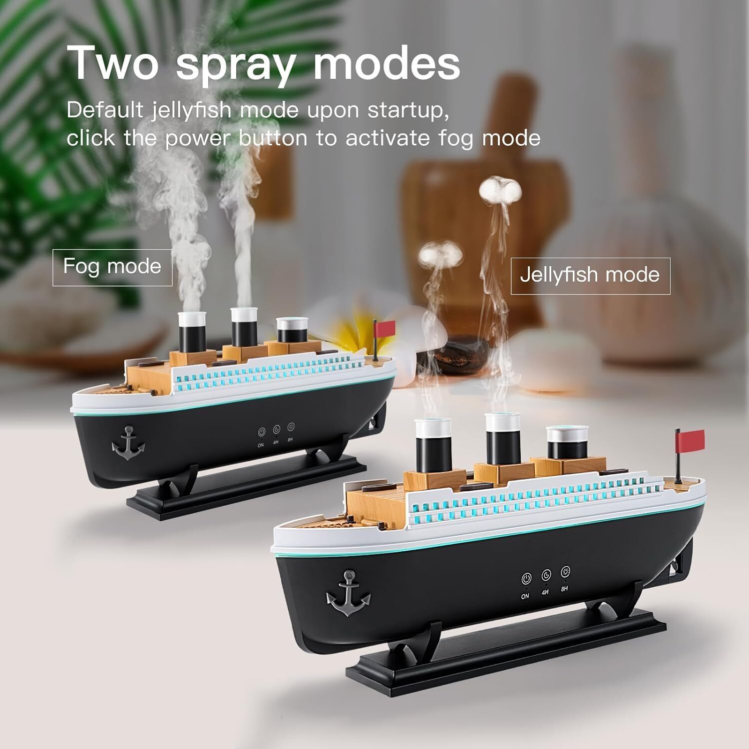 czech Carry Case Latest Titanic Ship Humidifier with Free Essential Oil in Good Quality HAW8 Humidifier-picture-38