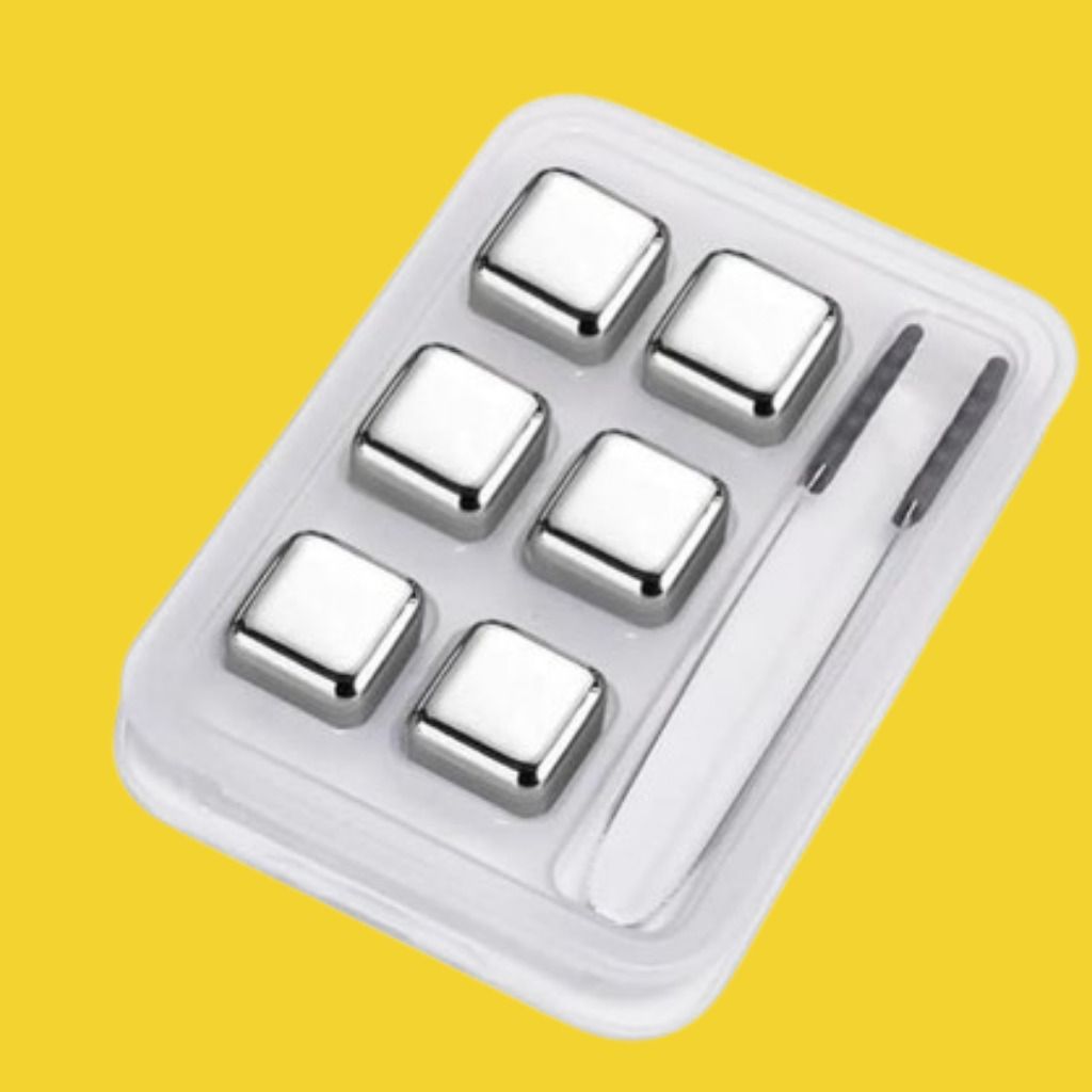 Silver Steel Ice Cube Tray-image-35