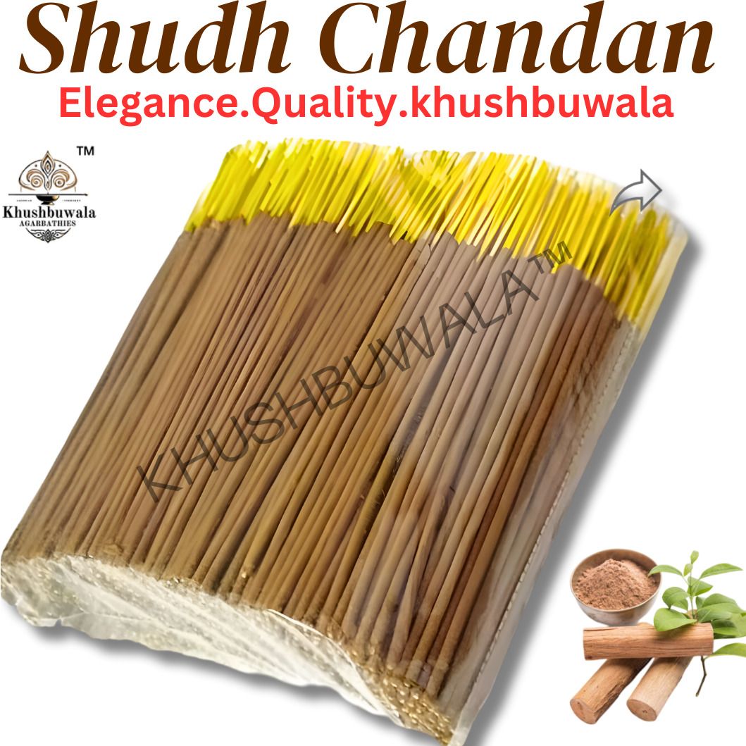 Premium Kesar Chandan Agarbatti | Long-Lasting Fragrance | Pure Sandalwood & Saffron Essence |, Natural Incense Sticks for Puja & Meditation-image-31