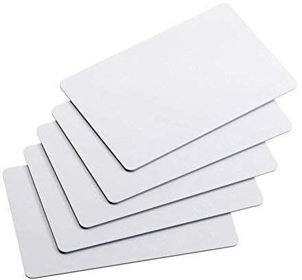 HYNEAR Plain PVC Id Card For Inkjet Printers Pack of 100 Cards White Ink Cartridge-image-37