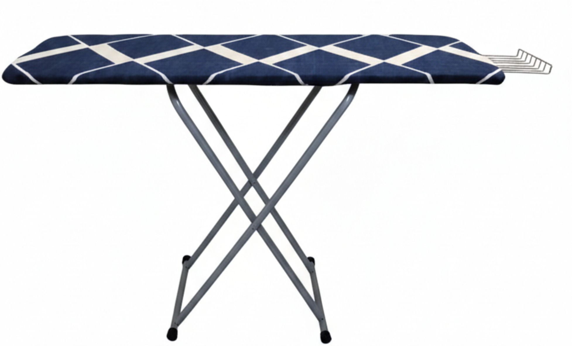 Premium Wooden 18 Inch Ironing Board/Table with Iron Holder Foldable &Adjustable Ironing Board
