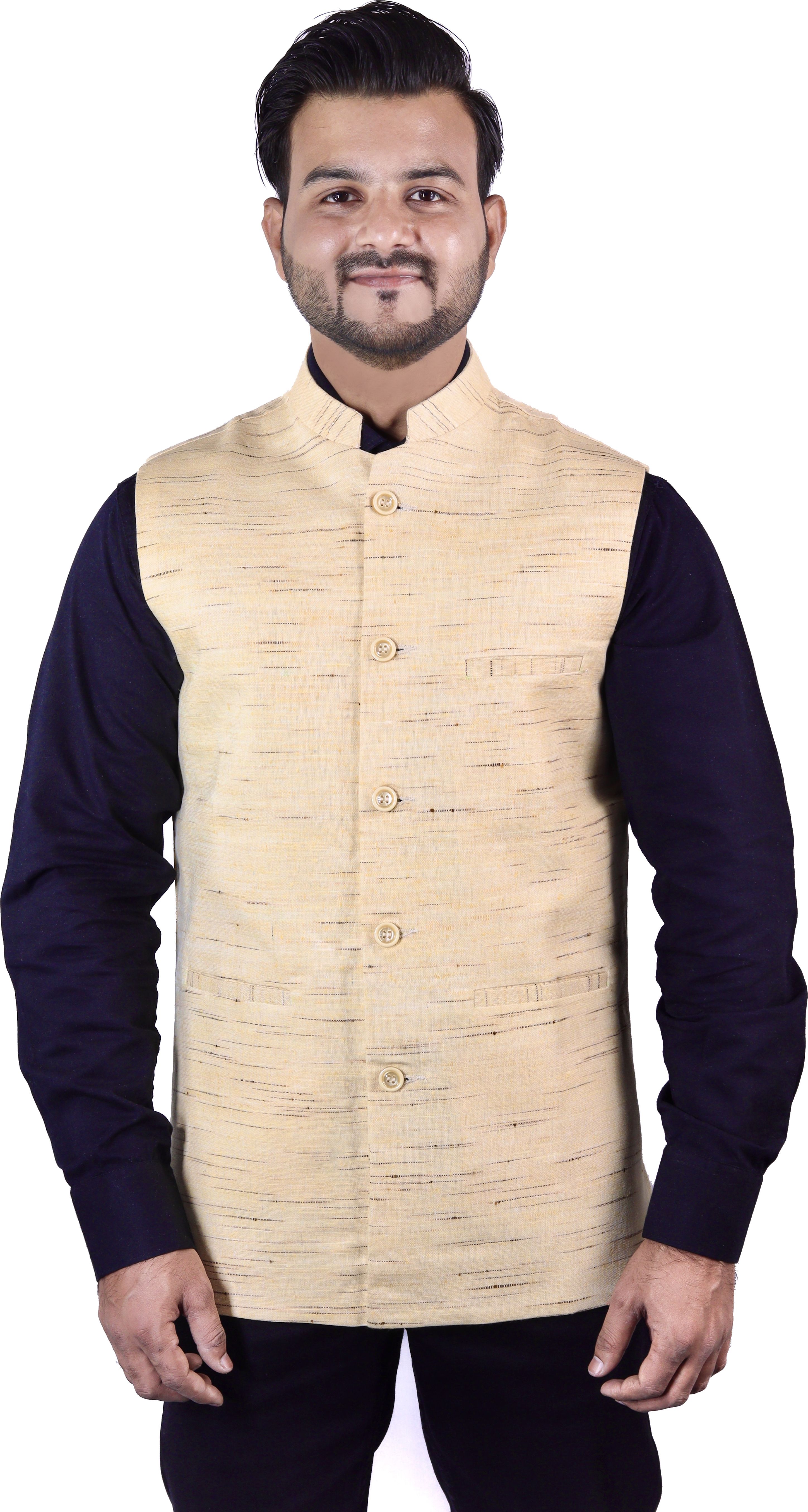 w s textile Self Design Men Waistcoat-picture-17