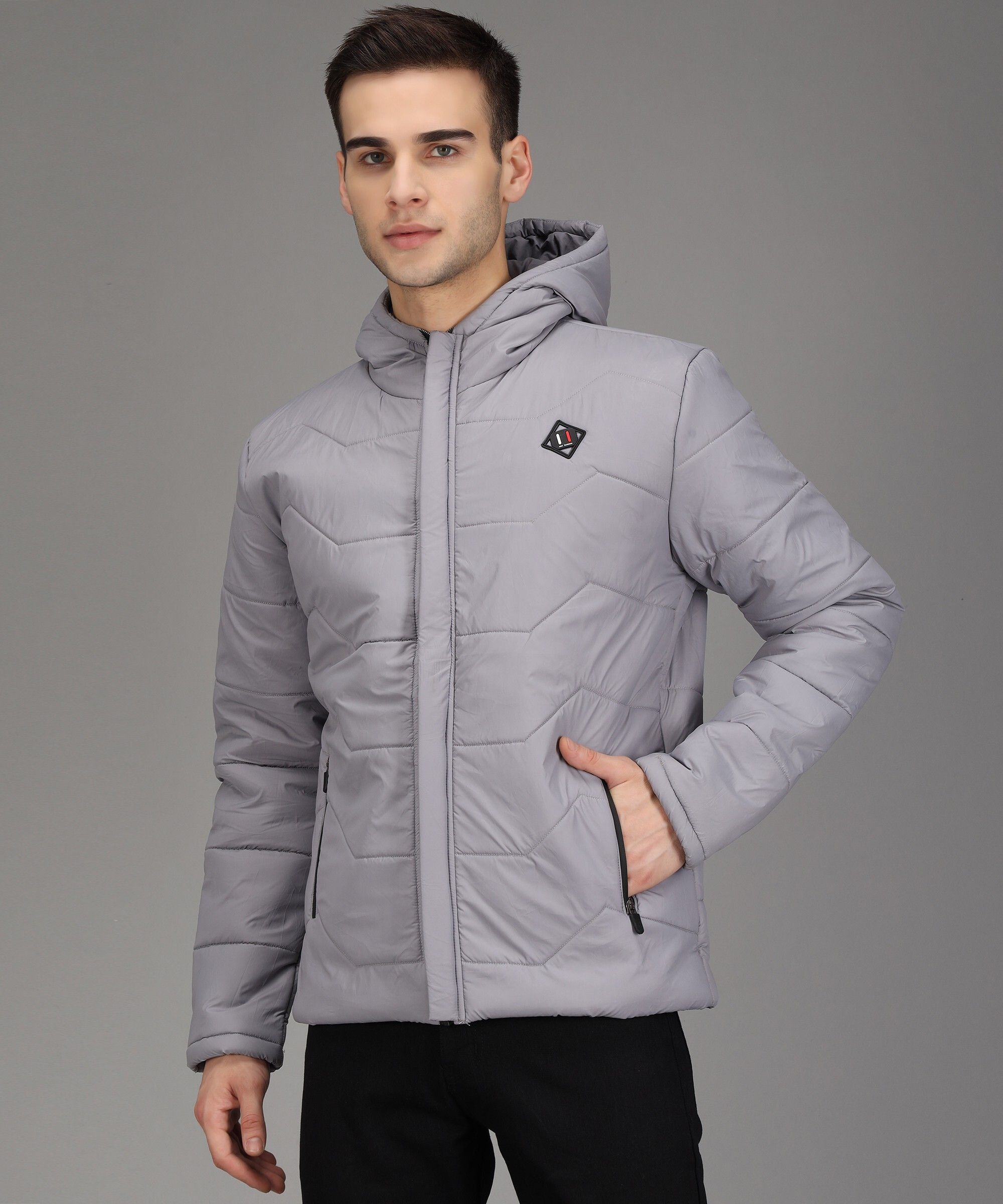 christy world Men Solid Quilted Jacket-picture-17