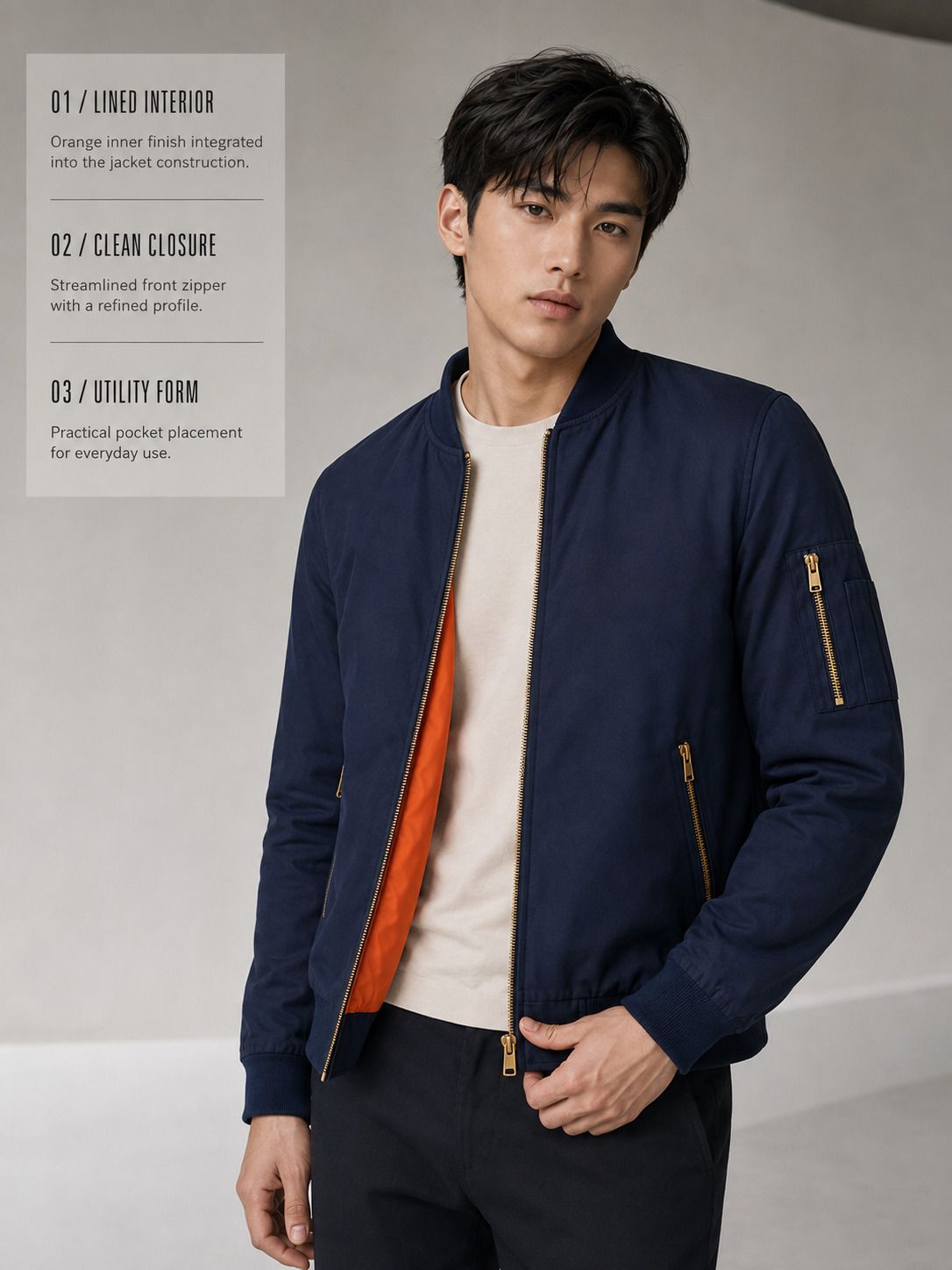 caraba Men Solid Casual Jacket-picture-30