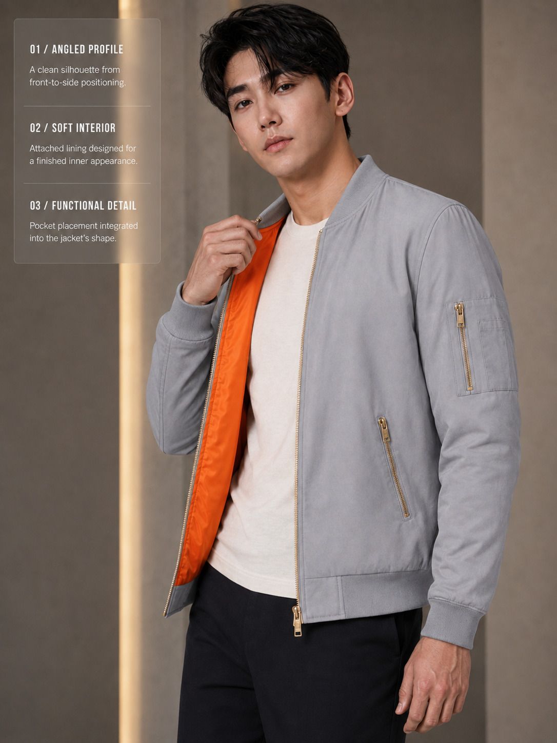 caraba Men Solid Casual Jacket-picture-10