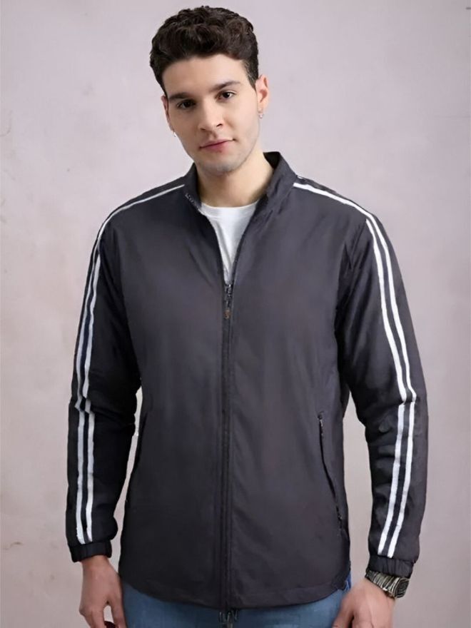 Doreni Striped Men Wind Cheater-picture-13