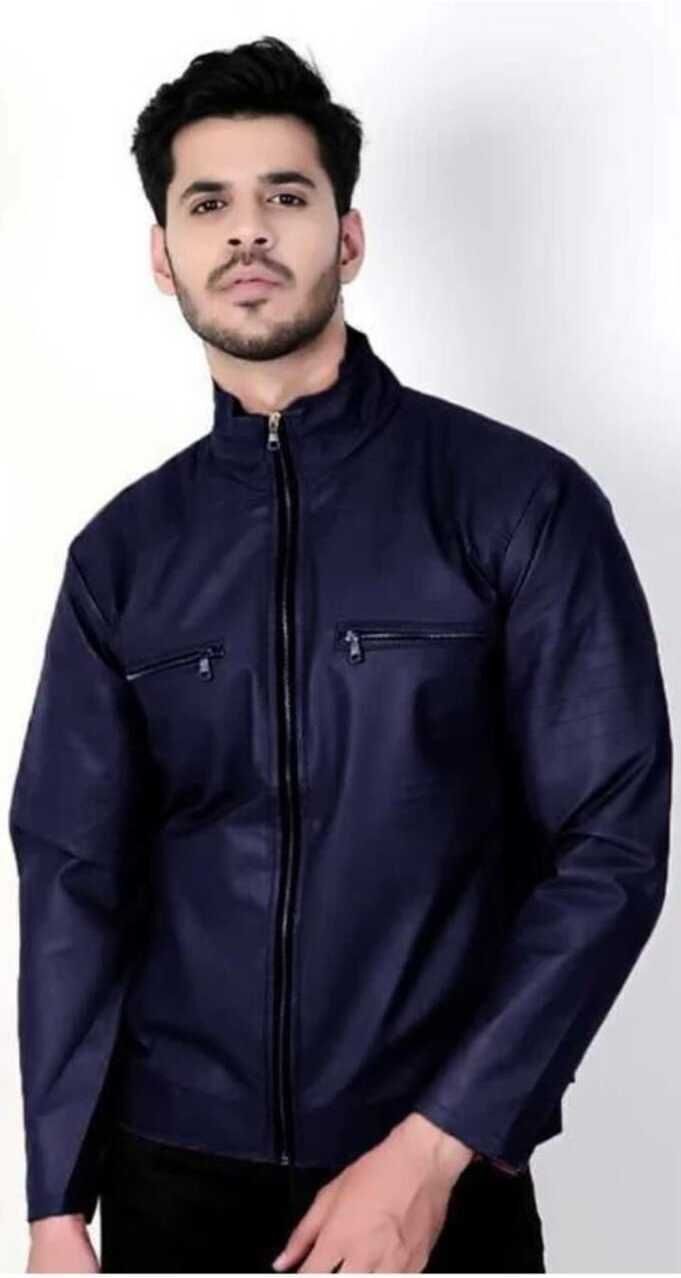 lapataclub fabs Men Solid Leather Jacket-picture-13