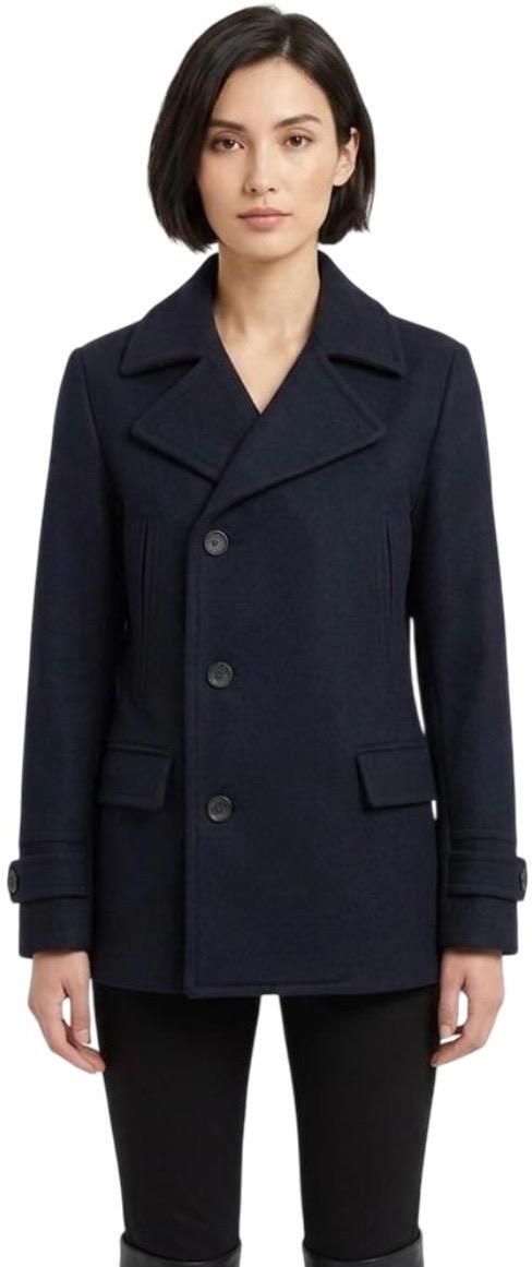 chandre Wool Blend / Premium Felt Solid Coat For Women-picture-30