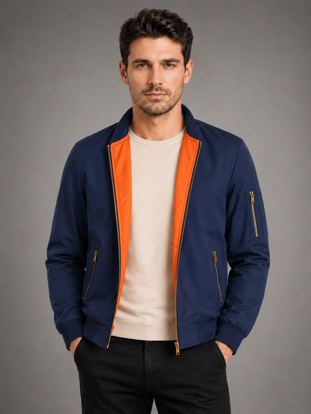 mia fashion Men Solid Winter Coat-picture-48
