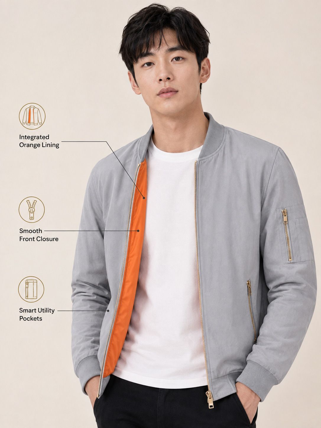 caraba Men Solid Winter Coat-picture-31