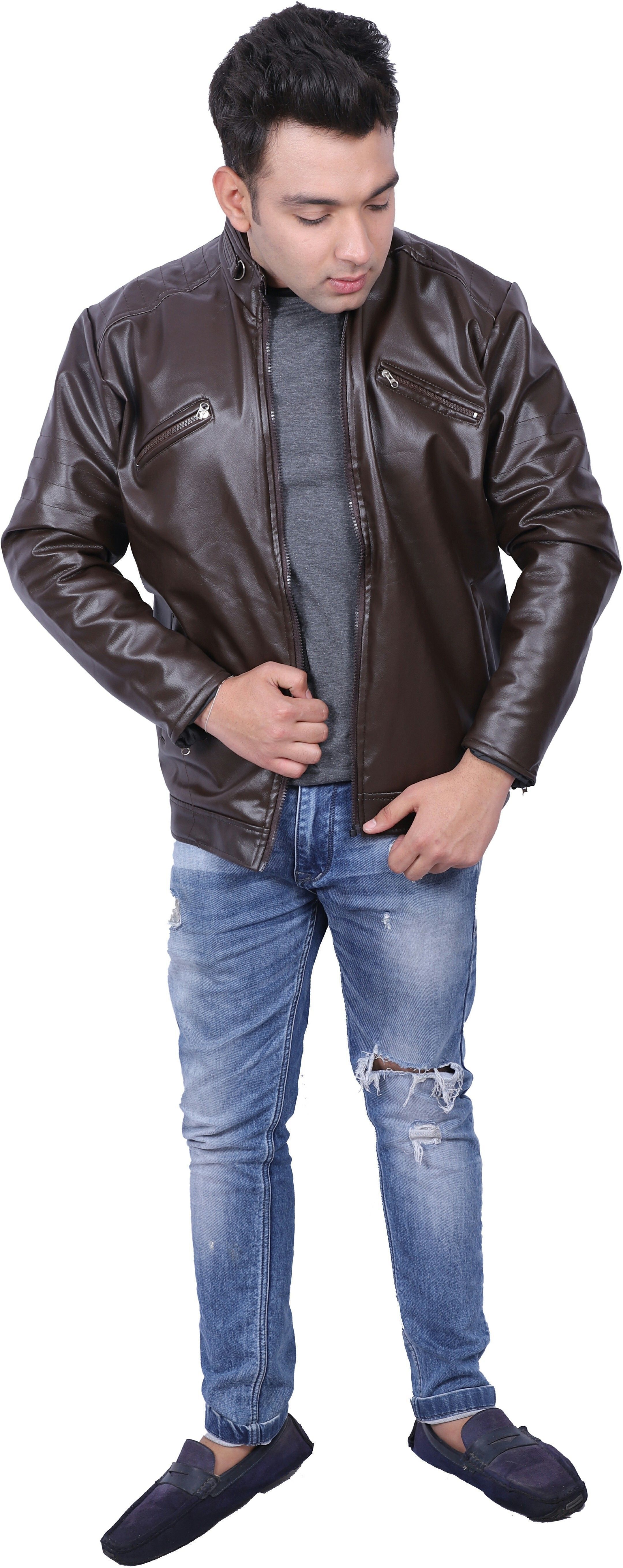 Men Self Design Casual Jacket-image-31