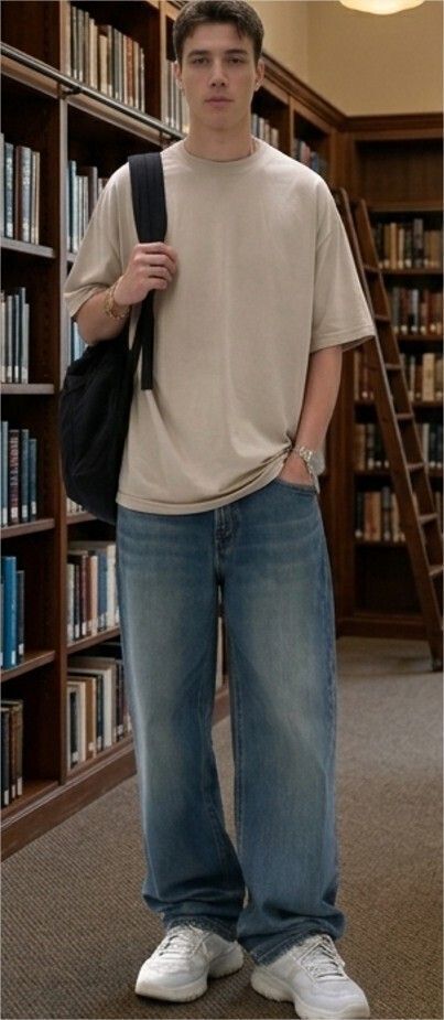 Men Boyfriend Mid Rise Silver Jeans-image-47