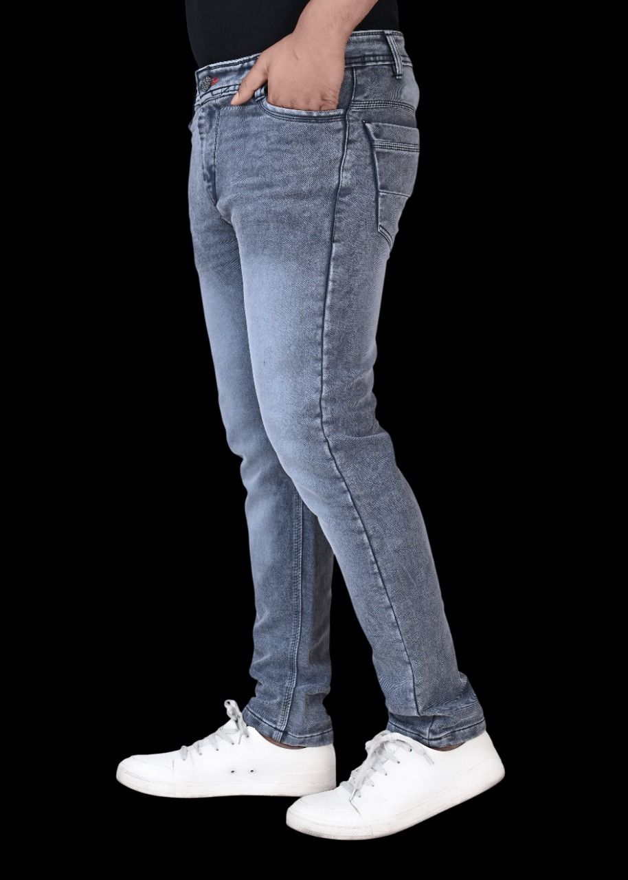 joyguru fashion Men Slim Mid Rise Blue Jeans-picture-11