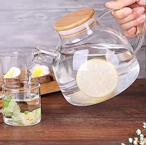 s1store 1 L Borosilicate Glass Kettle Jug-picture-13