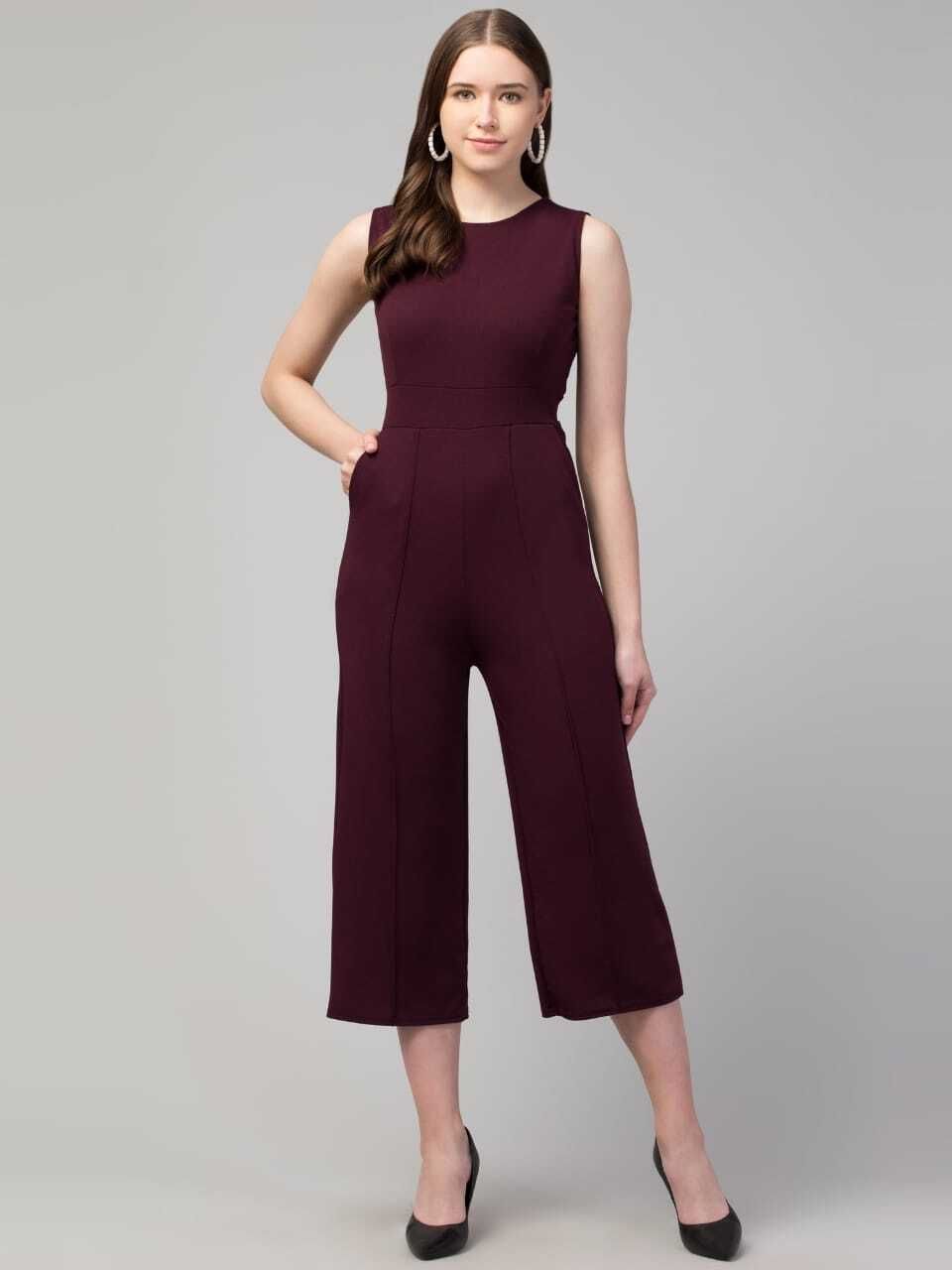 srg ecom Solid Women Jumpsuit-picture-29