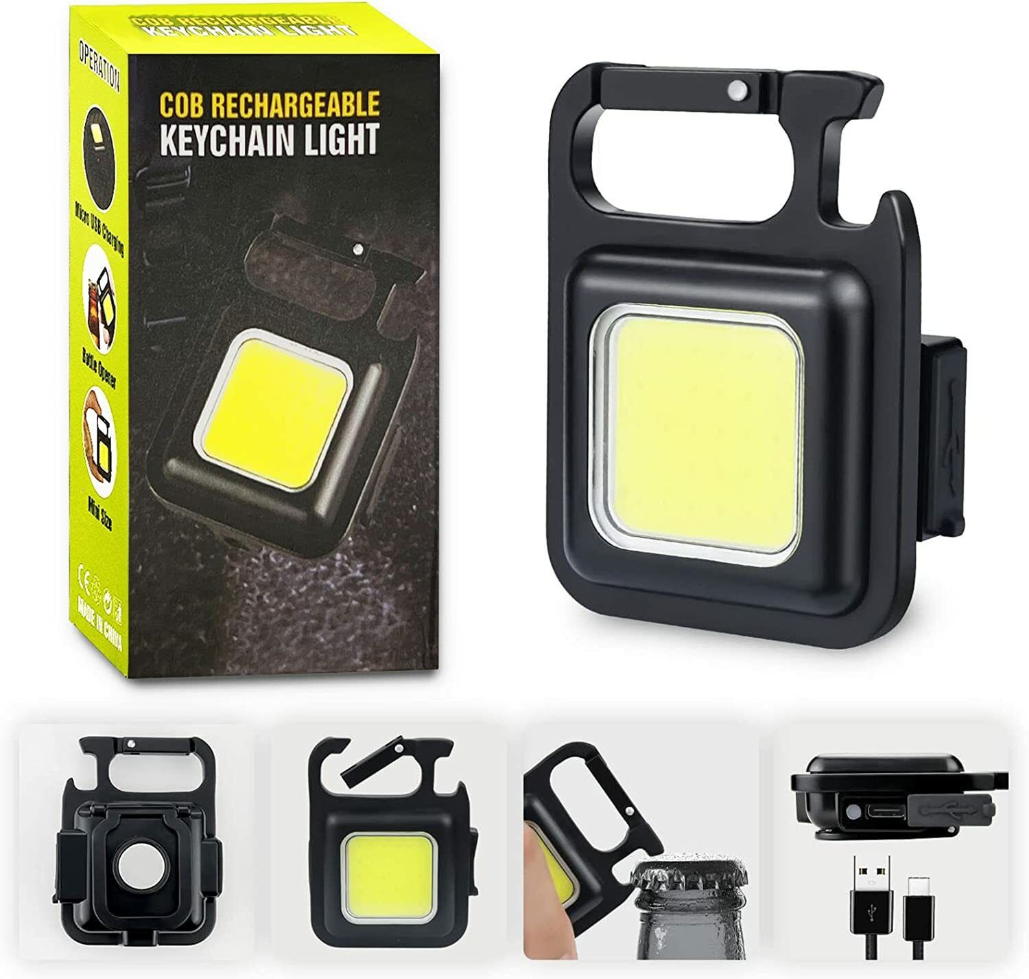 Portable pocket light with bottle opener, used for emergency lighting-1pc 3 hrs Torch Emergency Light-image-27