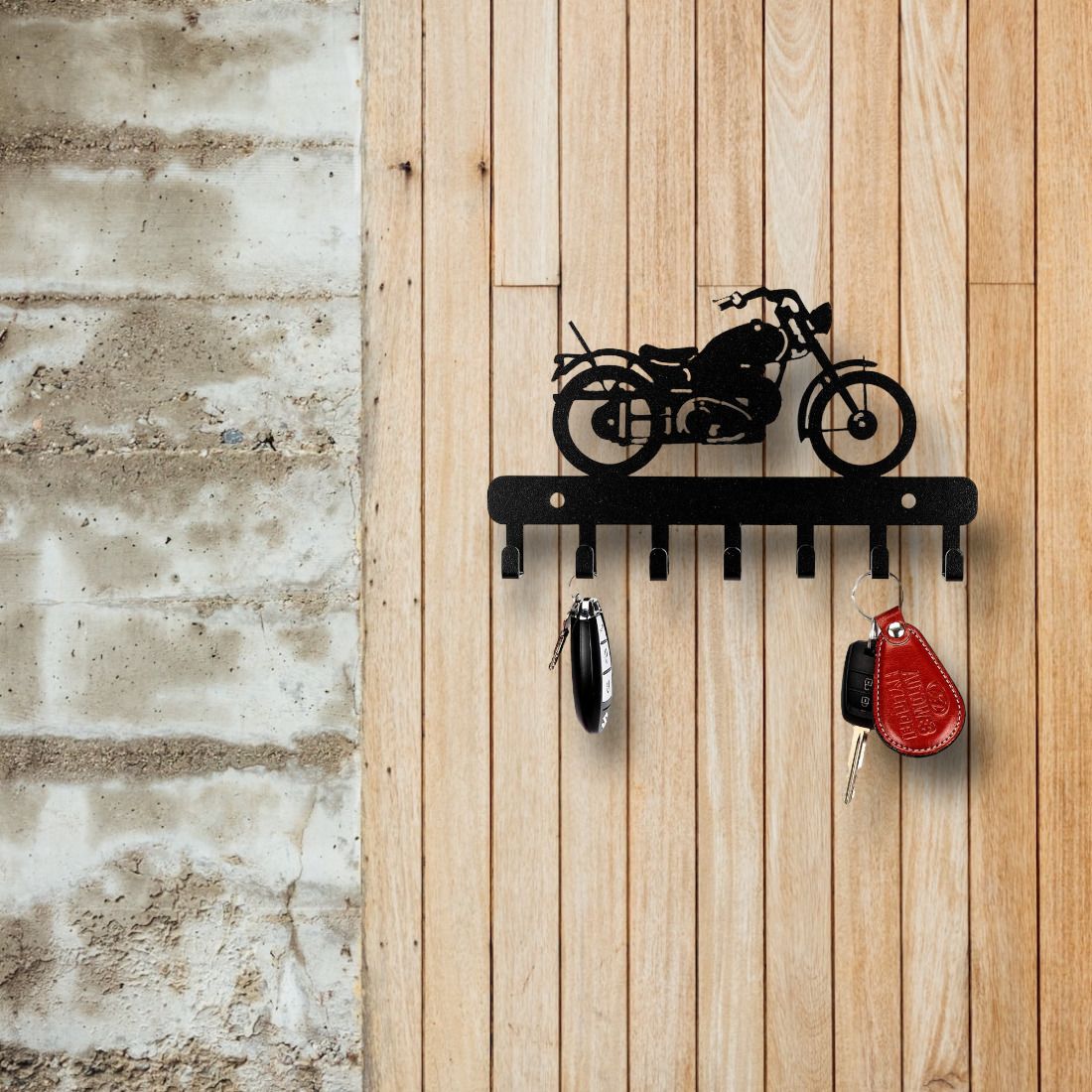 METAL CUT DESIGNER/DURABLE BIKE Iron Key Holder-image-36