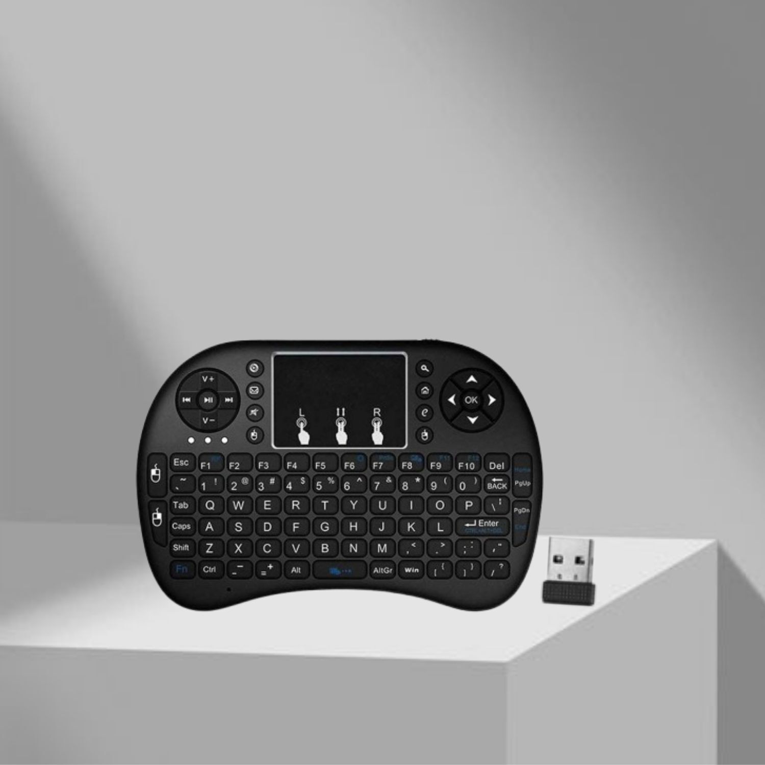 Clairbell Bluetooth (Wireless Keyboard) USB Rechargeable Keyboard With Pocket Size H46 Wireless Thumb-size Multi-device Keyboard Compatible with Tablet-image-10